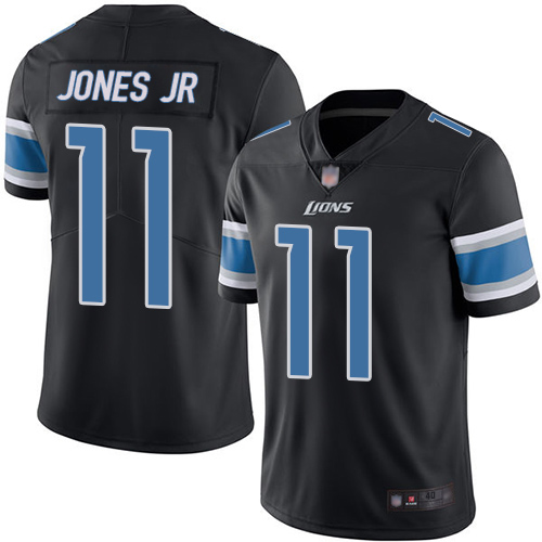 Detroit Lions Limited Black Men Marvin Jones Jr Jersey NFL Football 11 Rush Vapor Untouchable